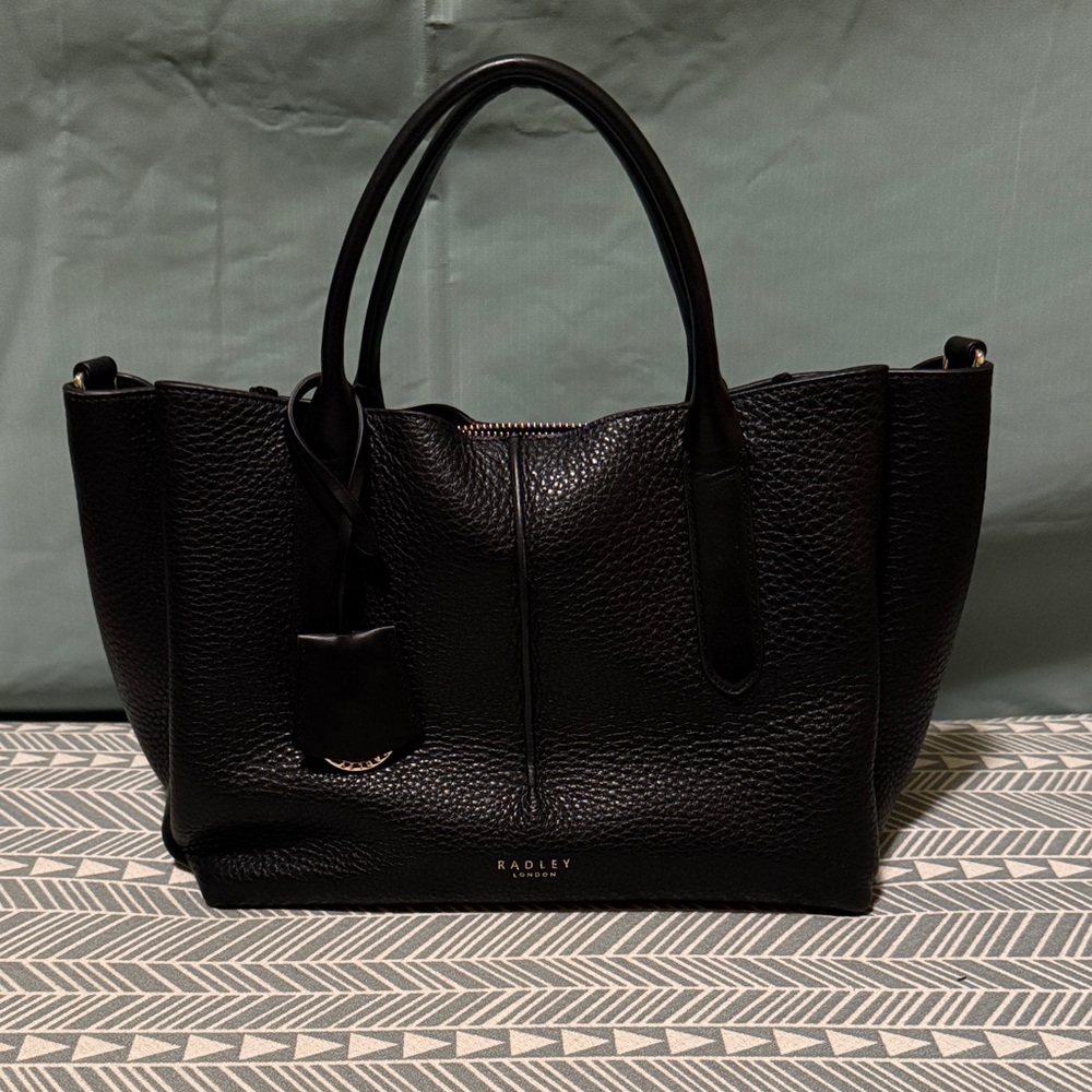 RADLEY LONDON Black Leather Tote